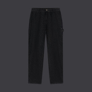 Monogram Laser Carpenter Pants Black