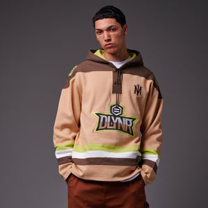 GOAT Hockey Hoodie Beige