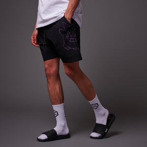 Gengar Swimshorts Black