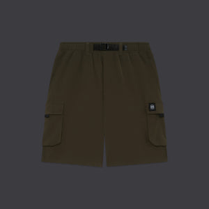 Techno Cargo Shorts Forest Night