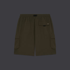 Techno Cargo Shorts Forest Night