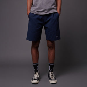 Seersucker Jogger Shorts Blue