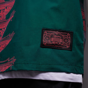 Bench Tokyo Bowling Shirt Teal