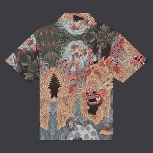 Barong and Rangda Bowling Shirt