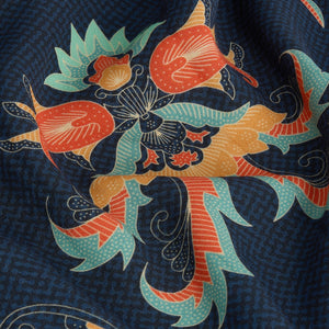 Traditional Batik Bowling Shirt