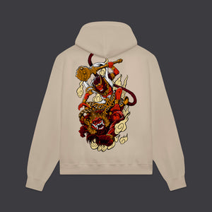 Hanuman Hoodie Beige
