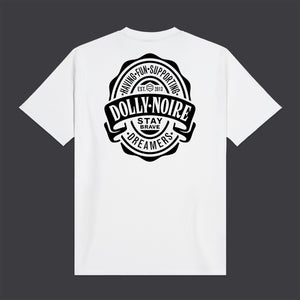 Logo Brew Label Tee White