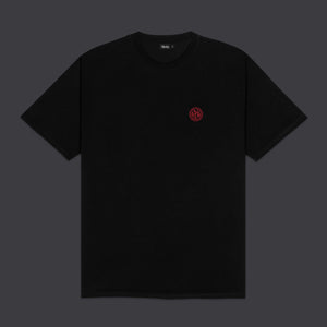 Badge Round Logo Tee Black