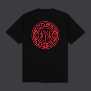 Badge Round Logo Tee Black