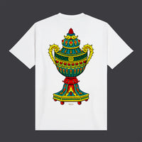 Asso Di Coppe Tee White