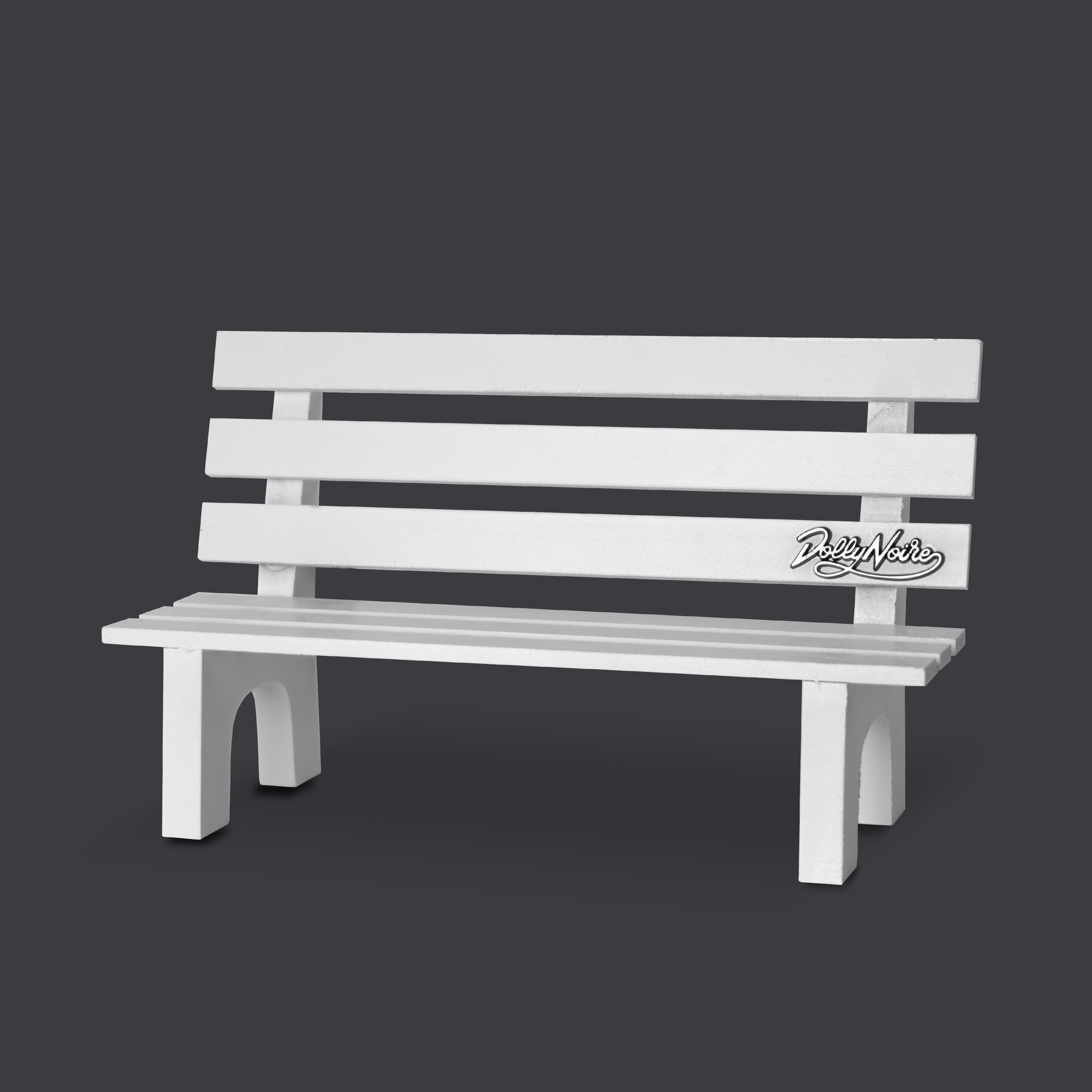 Dolly Noire Bucci Bench White