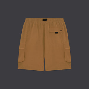 Techno Cargo Shorts Beige