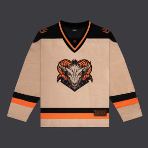 GOAT Blur Dune Hockey Crewneck Beige