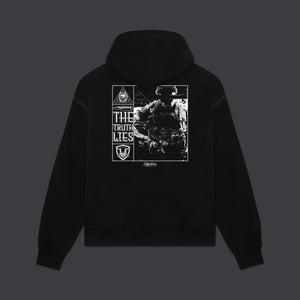THE TRUTH LIES Hoodie Black