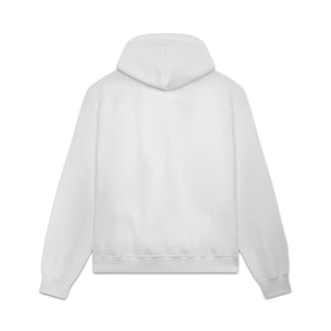 Pizza Hoodie White