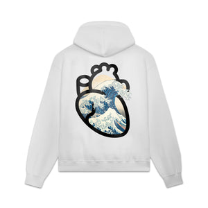 Cuore Hokusaki Hoodie White