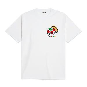 Pizza_Mambo Tee White