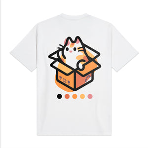 Gatto_Mambo Tee White