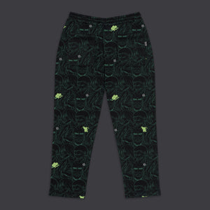 AoT Pattern Chino Sweatpants Black