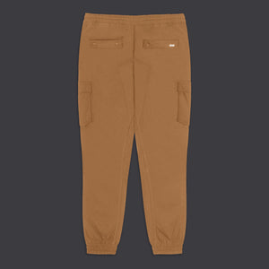 Cotton Ripstop Easy Cargo Pants Beige