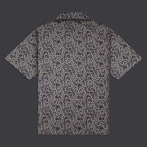 Blur King pattern shirt beige