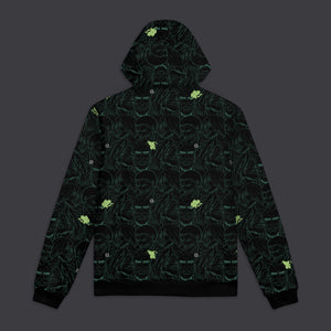AoT Pattern Hoodie Black