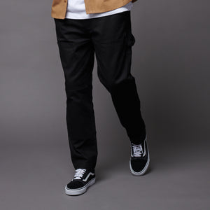 Canvas Carpenter Pants Black