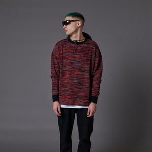 DLYNR / Campari Soda Glitch Sweater Red