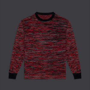 DLYNR / Campari Soda Glitch Sweater Red