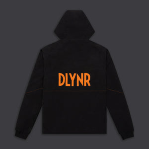 Anorak Jacket Black & Orange