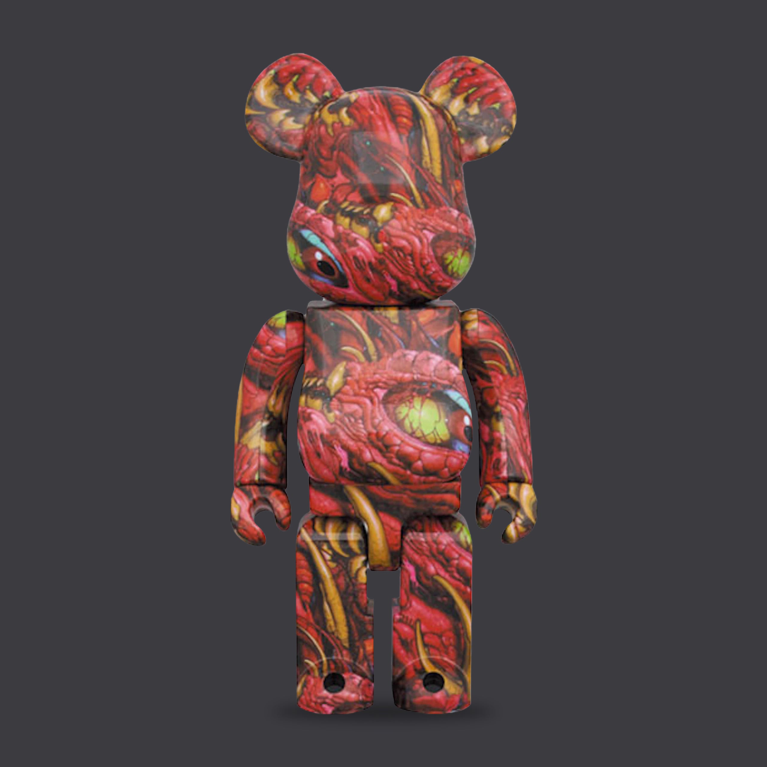 bearbrick 400% devilock noir medicom toy bearbrick 400% devilock noir medicom toy