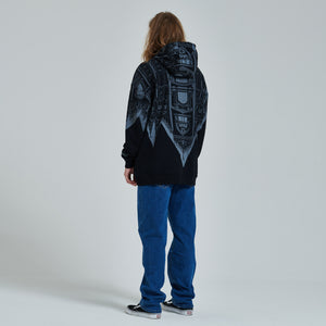 BENCH Duomo Rovesciato Hoodie Over Black