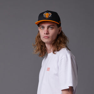 GOAT Snapback Black / Orange