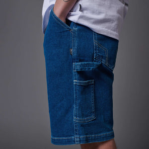 Denim Carpenter Shorts Medium Indigo