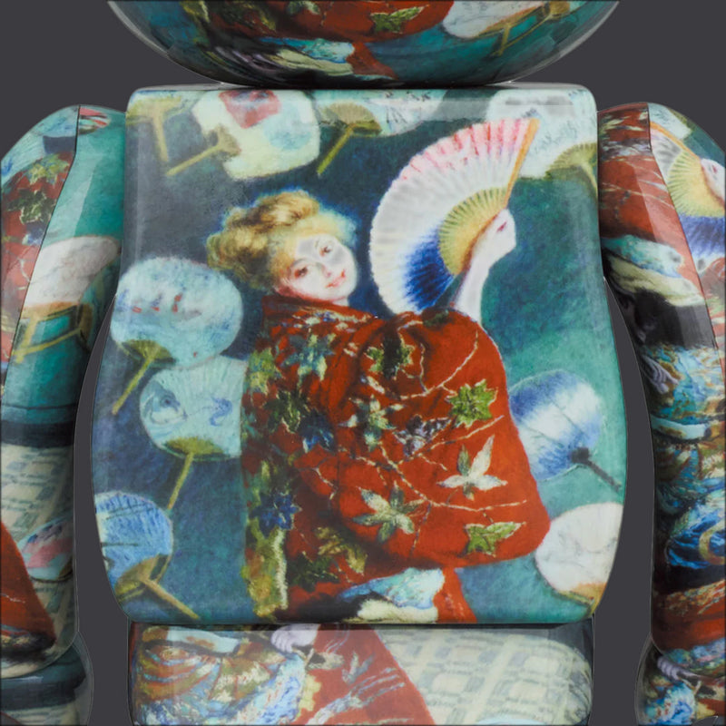 Bearbrick 100% 400% Claude Monet La Japonaise