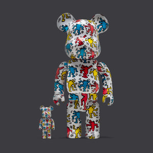 BEARBRICK 400% KEITH HARING #9 2-PACK