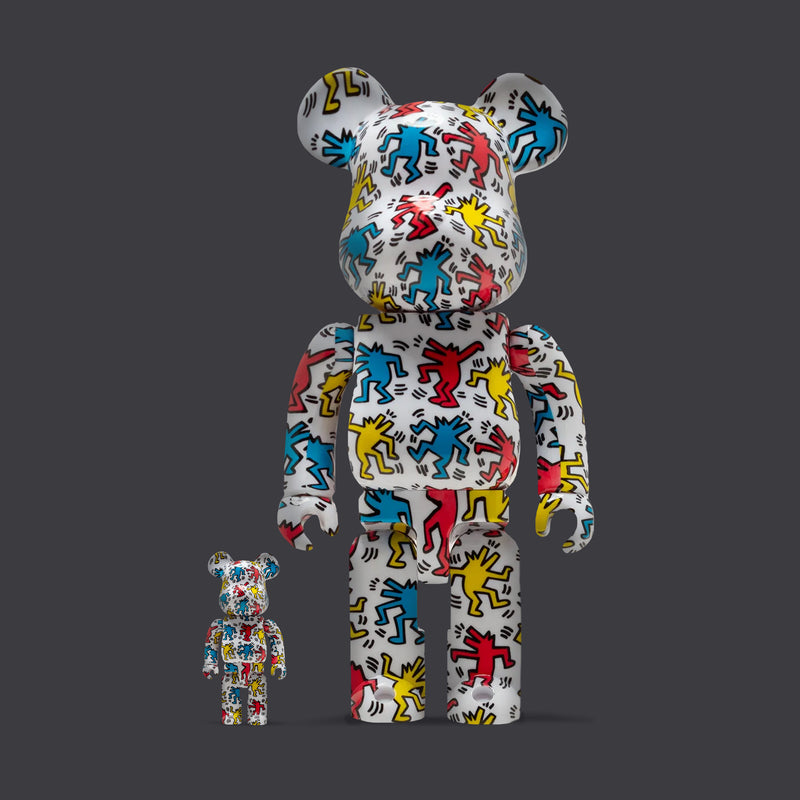 BEARBRICK 400% KEITH HARING #9 2-PACK