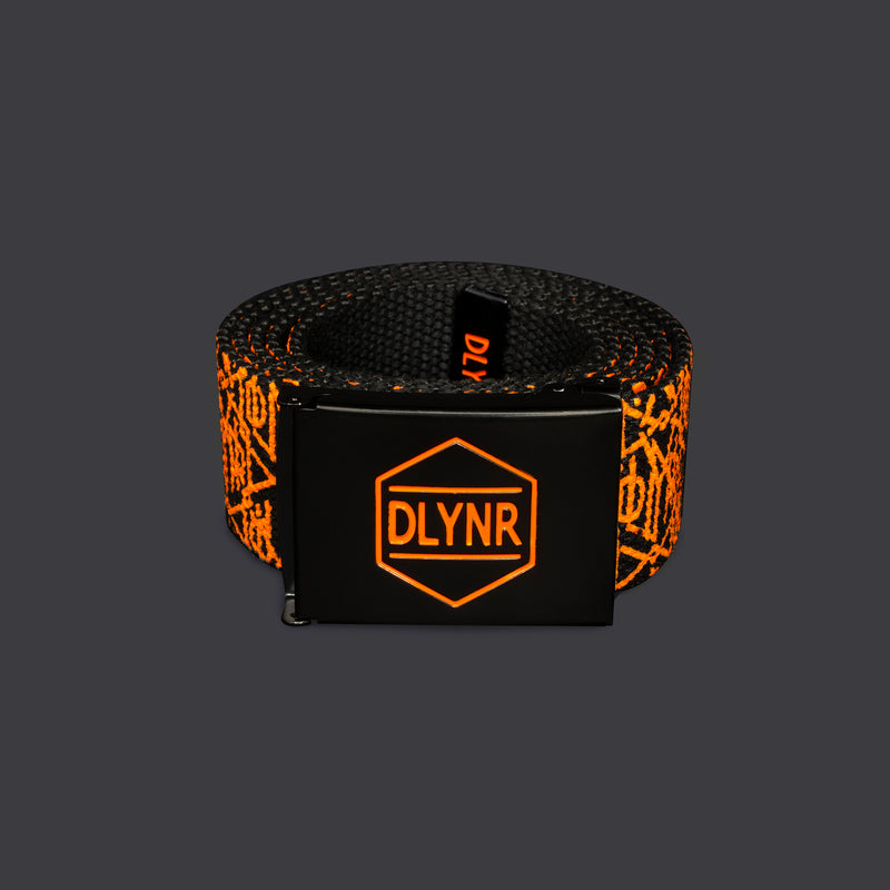 Monogram DLYNR Clip Belt Orange