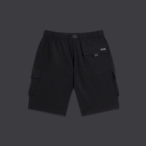 Techno Shorts Cargo Black