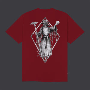 Black Plague Tee Bordeaux