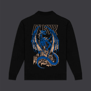Blue Dragon Sweater Black