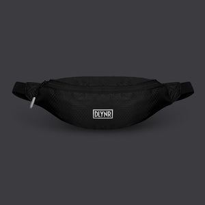 DLYNR Reflective Staple Waist Pack Black