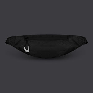 DLYNR Reflective Staple Waist Pack Black