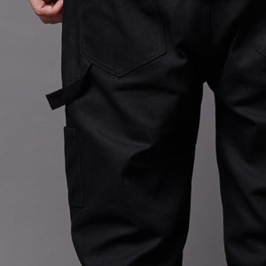 Canvas Carpenter Pants Black