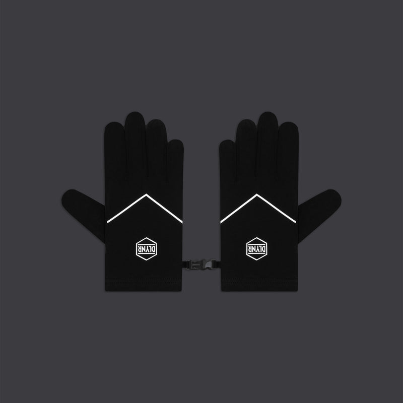 Urban Reflective Touch Gloves Black