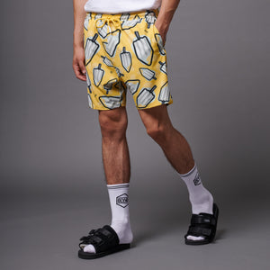 MAMBO Pattern al Limone Swimshorts