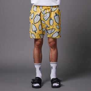 MAMBO Pattern al Limone Swimshorts