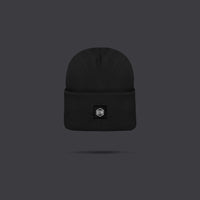Classic Logo Label Beanie Grey