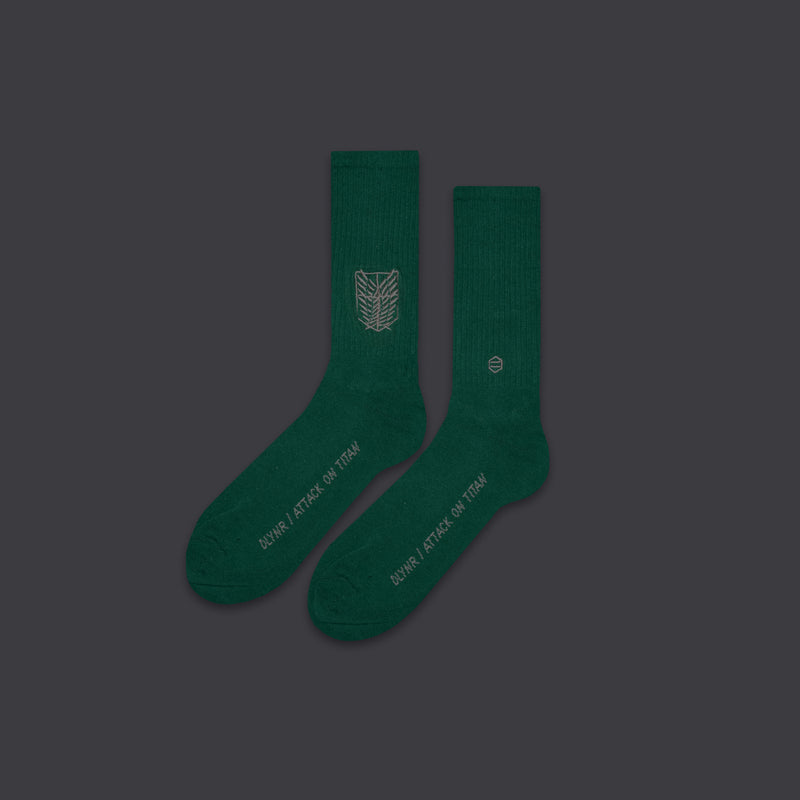 Survey Corp Socks Green
