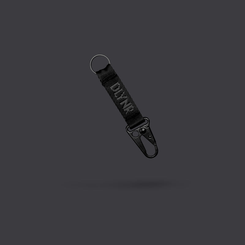 DLYNR Reflective Keychain Black